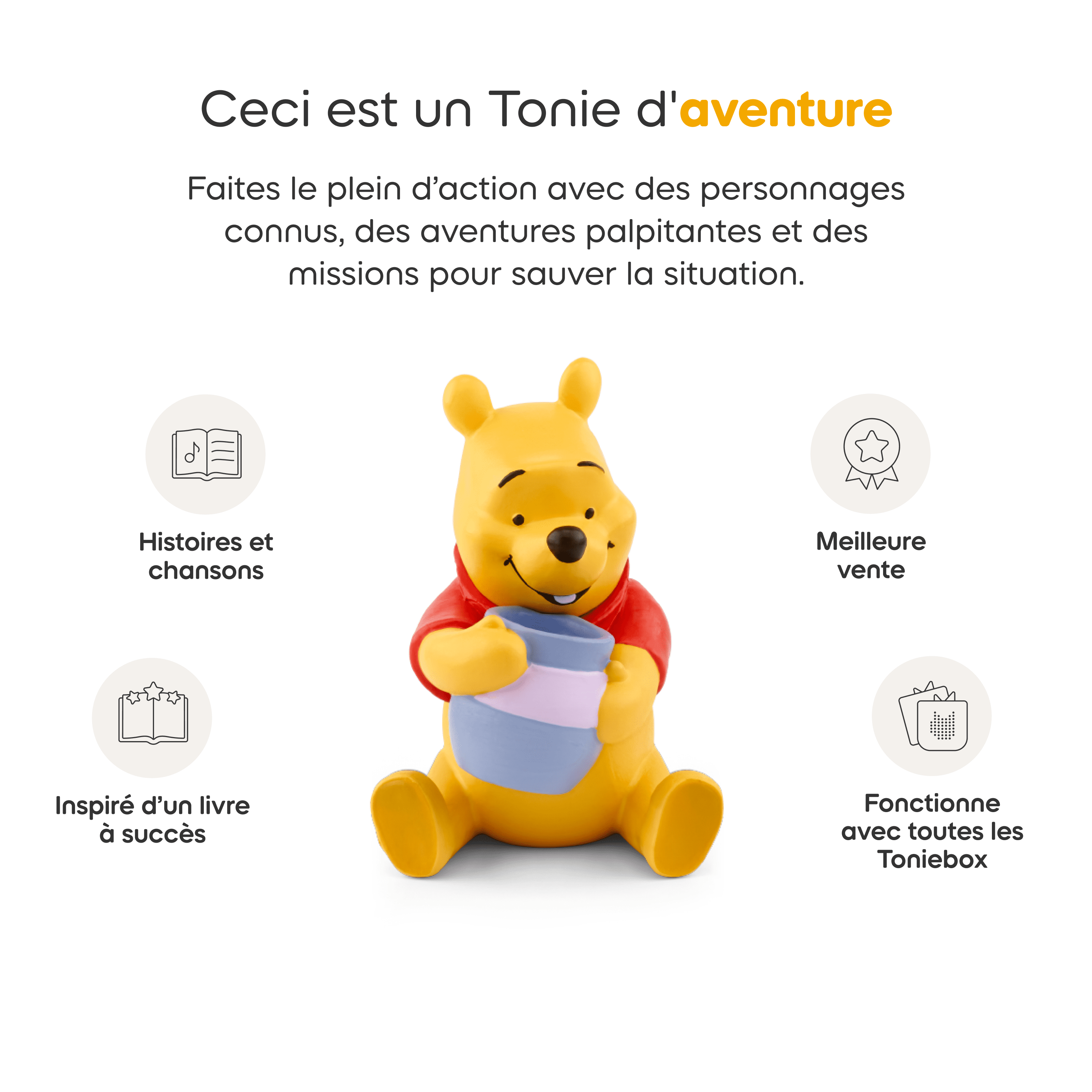 Tonies FRENCH - Winnie the Pooh/ Winnie L'Ourson