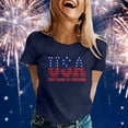thumbnail image 3 of MuXiKeJi Clothes 250th Anniversary USA Shirt for Women 250th Anniversary Patriotic July 4th T-Shirt – USA 1776-2026 T-Shirt, 3 of 4