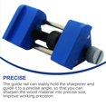 thumbnail image 3 of sweethay Honing Guide Rail Adjustable Carbon Steel Manual Sharpener Angle Fixer for Chisels Portable Blue Color Edge Sharpening Holder for Wood working Herramientas y ferretería sweethay TO002199-00, 3 of 8