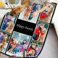 thumbnail image 6 of Personalized Blankets and Throws Photo Blanket Customized Using My Own Photos Customized Blanket Collage Blanket Customized, 6 of 6