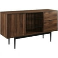 thumbnail image 1 of Buffet Moderne à 2 Tiroirs Astor 52" en Noyer Foncé, 1 of 4