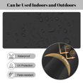 thumbnail image 2 of HONEY HOME Outdoor Bench Cushion, 60x20x4 Inch, Tufted Waterproof Swing Cushions with Ties for Patio Bench Window, 2 of 7