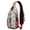 Fresh Orange Pr, variant on Scientific Knowledge Design Sling Backpack, Science Classroom Crossbody Daypack for Teachers and Students
