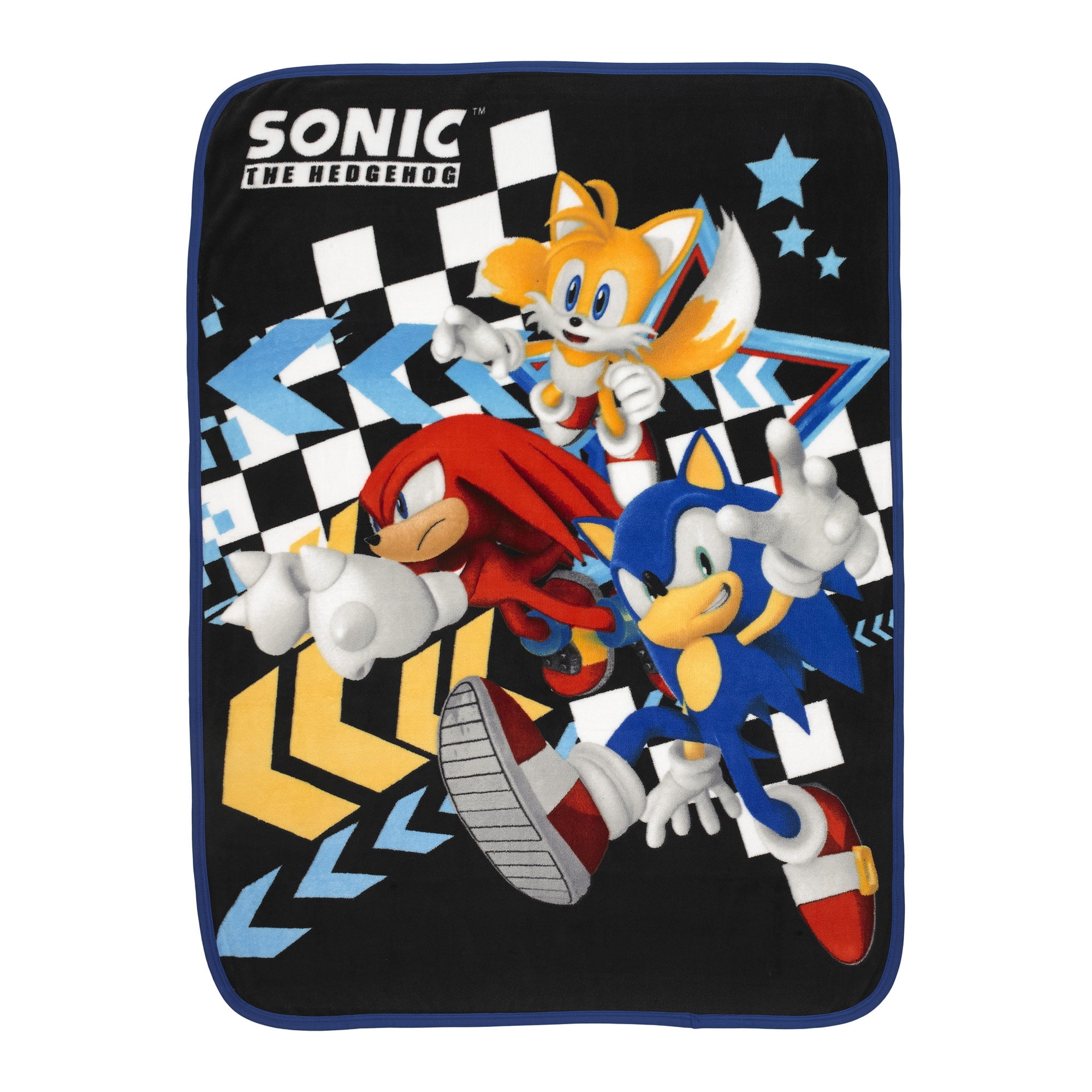 50" X 60" Sonic The Hedgehog Fleece Throw Blanket 
