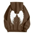 thumbnail image 4 of CONROSES Mens Hoodies Wings Graphic Y2K Hoodie for Men Long Sleeve Warm Pullover Hooded Sweatshirt Soft Fall Winter Sweatshirts With Pocket, 4 of 6
