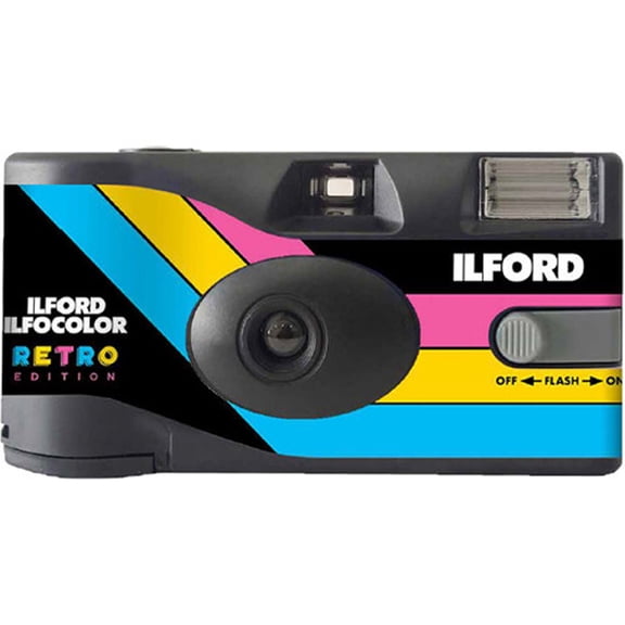 ILFORD 27-exposure 400 ISO 2005154 Rapid Retro Single Use Film Camera