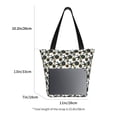 thumbnail image 5 of Fotbe Sea ​​Urchin Pattern Beach Tote,Shoulder Handbag,Spacious Tote Bag,Lightweight Travel Bag,Versatile Shopping Bag, 5 of 9