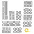 thumbnail image 1 of Molde de resina para teclas de silicona YONGSHENG para teclado mecánico color blanco, 1 of 5