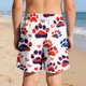 thumbnail image 5 of Odeerbi Boys Independence Day Swim Pantalones Patriotic Beach 2-In-1 Compression Liner Board Shorts Con Bolsillos, 5 of 9