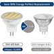 thumbnail image 3 of MR11 GU4 LED Bulb 12V 4W 3000K Warm White, 35W Halogen Equivalent Recessed Spotlight for Campers, 3 of 5
