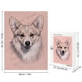 thumbnail image 2 of 500 Piece Jigsaw Puzzle – Corgi Portrait | Fun Puzzle for Dog Lovers & Pet Owners | Relaxing Brain Teaser | Dog Portrait Art | 21" x 15", 2 of 7