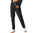thumbnail image 4 of SPECIAL MAGIC Women's Cargo Sweatpants with 4 Pockets Cotton Jogger Pants Elastic Waist Athletic Lounge Pants for Running Yoga Gym, 4 of 7