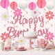 thumbnail image 3 of Decoración de cumpleaños, pancarta de feliz cumpleaños precolgada con bola de panal, decoración de fiesta de feliz cumpleaños para mujeres y niñas., 3 of 5
