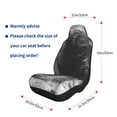 thumbnail image 5 of Yiaed Heroic Lion Encounter Print Car Seat Covers,Universal Auto Seats Protector Fits for Car,SUV Sedan,Truck,Automotive Seat Covers & Accessories-1, 5 of 9