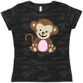 thumbnail image 3 of Inktastic Monkey Women's T-Shirt, 3 of 5