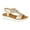 Gold, variant on Cipriata Womens Salvia Sandals