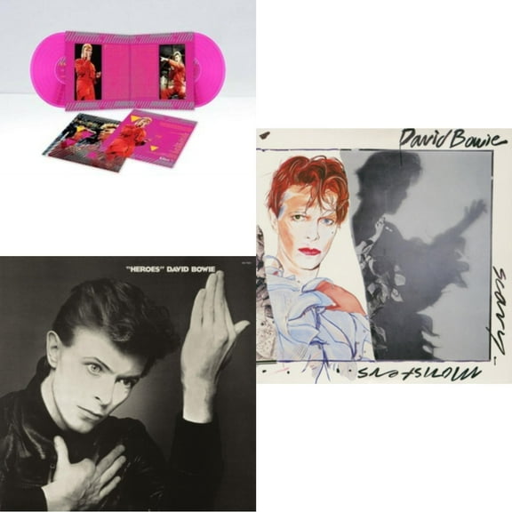 Montreal '87 (Limited/Pink LP Vinyl) & Heroes (2017 Remaster) & Scary Monsters (& Super Creeps) (2017 Remaster)