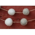 thumbnail image 3 of De Kulture Works Colorful Felt POM POM Garland Wall Hanging Holiday Decoration 48 Inch, Brown - White, 3 of 7