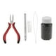 thumbnail image 2 of Conjunto de alicates para extensiones de cabello Yuyangstore 1000 Piezas Micro Anillos de Silicona, 2 of 8