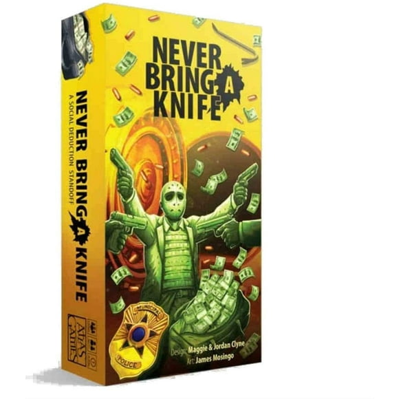 Never Bring a Knife, It was the critical moment in the heist of a lifetime when you found out the gang was compromised. Now its undercover cops and hardened.., By Visit the Atlas Store