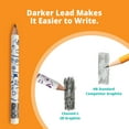 thumbnail image 7 of Channie's My First Pencil Colorful White 2B Graphite Pre-Sharpened Pencils with Pencil Sharpener, White, 10 Count, 2 Pack, 7 of 7