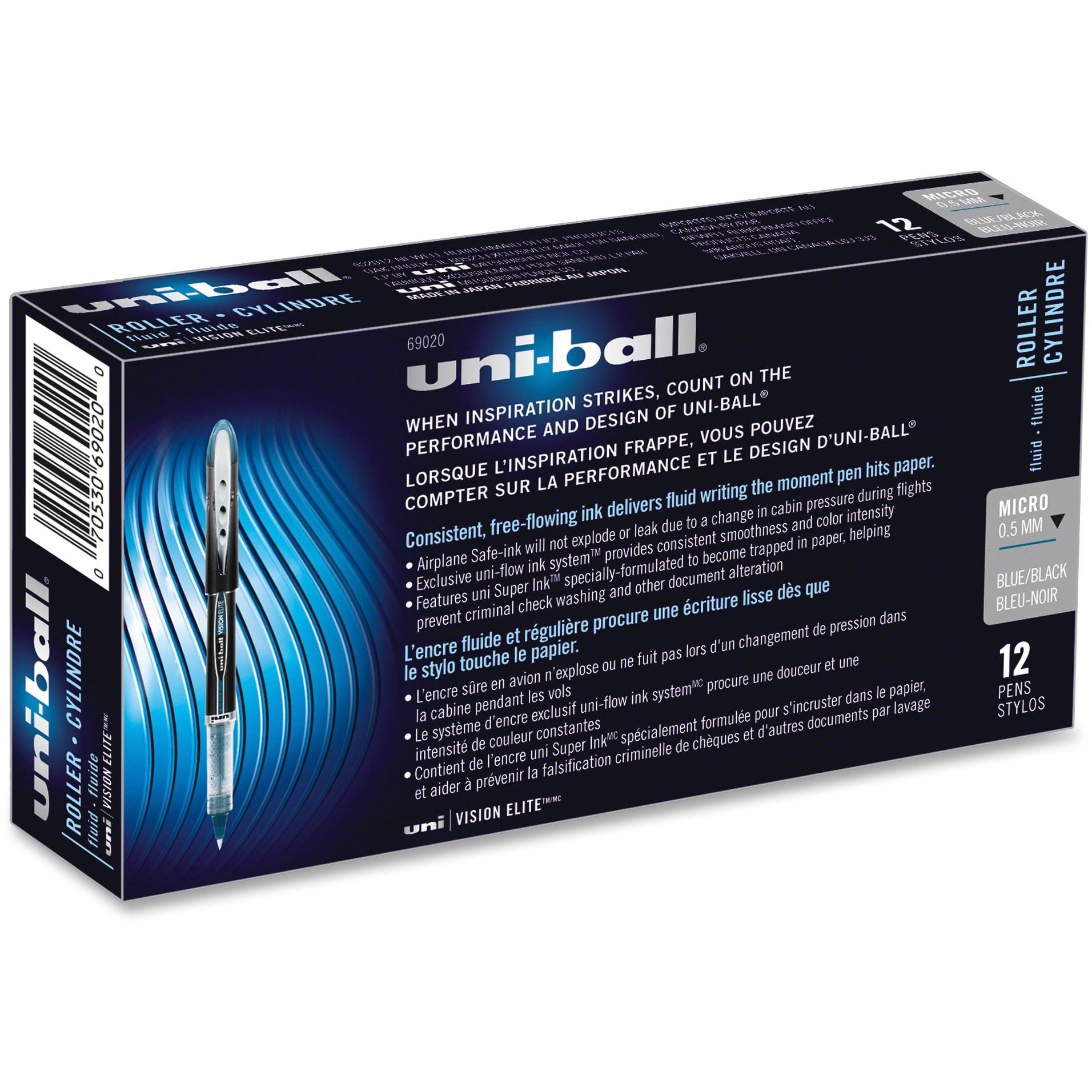 Uni-Ball Vision Elite Rollerball Pens