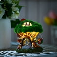thumbnail image 4 of TERESA'S COLLECTIONS 5.1" Resin Fairy House Statue with Solar Light, Outdoor Garden Decor, Gift for Mom, 4 of 8