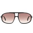 thumbnail image 2 of David Beckham Brown Gradient Pilot Unisex Sunglasses DB 1000/S 0807/HA 59, 2 of 2