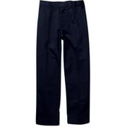 Boys' Durable Twill Flat-Front Pants