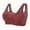 1-red bras, variant on UPPADA Warners Bras for Women Wirefree Front Snap Everyday Bras for Women Wirefree Push Up Bras Plus Size Bralettes for Senior Ultra Soft Underwire Bras Comfortable Bras for Women