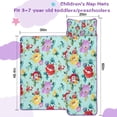 thumbnail image 5 of Pioneer Flower Floral Print Pattern Toddler Nap Mats for Kids Preschool,Sleeping Mat Bag or Kids,Toddler Sleeping Bag,Toddler Nap Mat or Daycare, 5 of 6