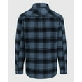 thumbnail image 3 of MEN'S MEADOW PLAID FLANNEL SHIRT, 3 of 5