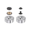 thumbnail image 4 of Unique Bargains Black Snap Fasteners Kit with Base & Storage Box (12 Sets), 4 of 7