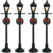 Lemax Christmas - Gas Lantern Street Lamp Set of 4 B/O (4.5V) (64498)