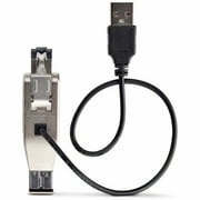 Gigabit Fiber to RJ45 Ethernet Media Converter Dongle, USB Powered, SMF/MMF, Single/Multimode Optical Fiber, Metal Housing