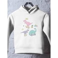 thumbnail image 3 of Pastel Color Dinos Roar Hoodie Toddler -Image by Shutterstock,  4 Toddler, 3 of 4