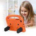 thumbnail image 2 of Case for Samsung Galaxy Tab A7 Lite 8.7 2021 SM-T220/T225, Kids-Proof Shockproof EVA Handle Stand Cover, Orange, 2 of 8
