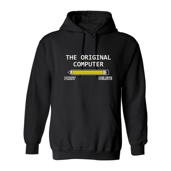 The Original Computer Sarcastic Novelty Gift Idea Adult Humor Funny Men's Hoodies