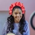 thumbnail image 1 of 2023 NEW Satin Fabric Solid Color Headbands For Women ,Elastic Headband Fashion Twisted Wrap Headbands Hair Accessories, 1 of 3