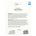 thumbnail image 4 of Mainstays Flameless LED Votives, Ivory, Set of 12, 4 of 5