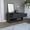 Black, variant on Knubmt Wood Storage Bench with Open Shelf and 2 Drawers, Perfect for Home, Living Room, Light Brown