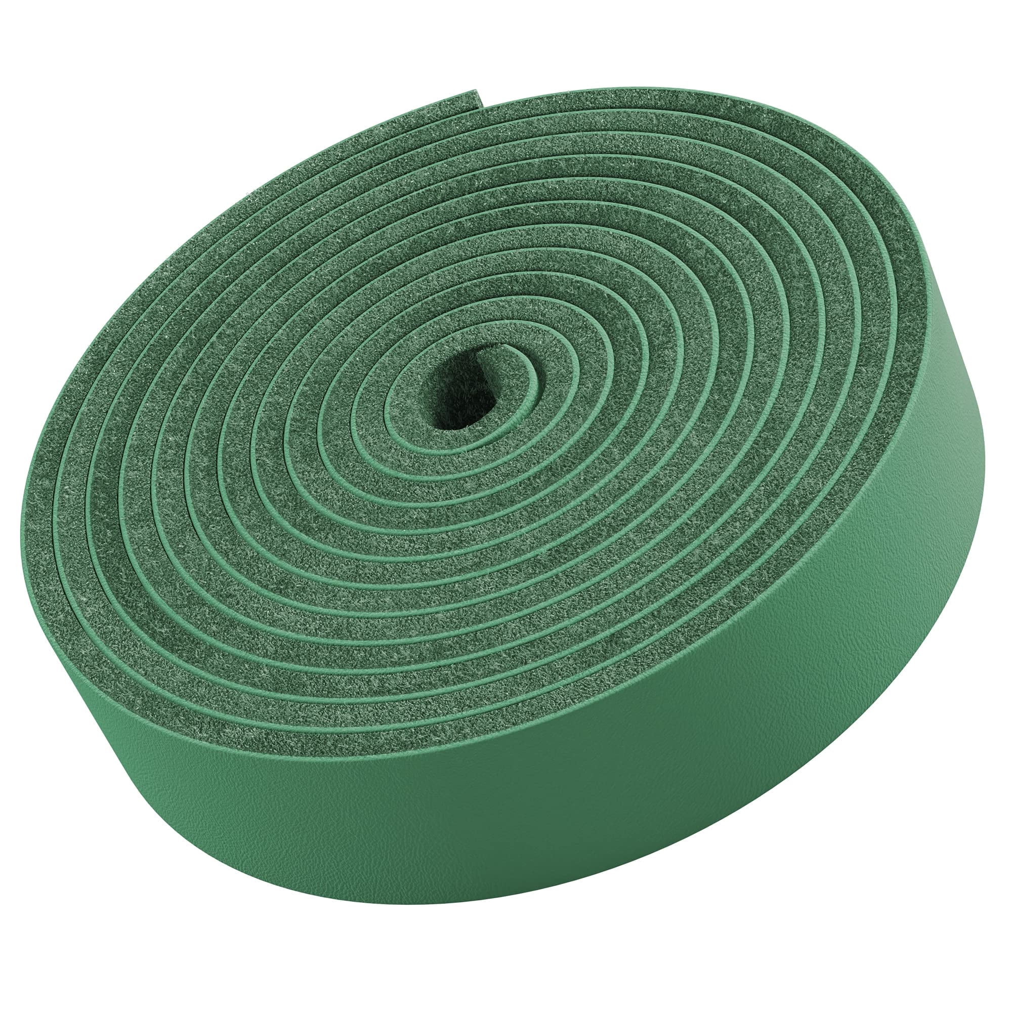 Tofl Leather Strap for Shoes Purses Jewelry Making and DIY Craft Projects Leaf Green 1 Strap 72" x 3/4"