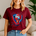 thumbnail image 5 of Baseball Drip American Flag Four 4Th Of July, Baseball Shirt,Game Day Shirt,Game Day Baseball, American Baseball, 5 of 5