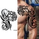 thumbnail image 5 of 2 uds pegatinas tatuaje gran tamaño serie dragón hombro fresco para hombres y mujeres pegatinas tatuaje corporal 320*240MM (PC-017-018) I, 5 of 9