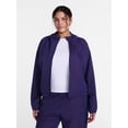 thumbnail image 3 of Avia Women's Iridescent Zip Front Jacket with Hood, Sizes XS-XXXL, 3 of 8
