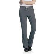 Urbane Women's Performance Modern Tailored Fit Fade Resistant 6 Pockets Elastic Cargo Scrub, Style 9312