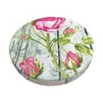 thumbnail image 6 of Uemuo Vintage Wood Background with Floral Pattern Round Bar Stool Seat Covers Washable Stool Cushion Slipcover Elastic Bar Chair Covers-, 6 of 7