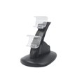 thumbnail image 2 of sweethay Controlador Dock LED Dual USB Estación de soporte de carga Cuna para Pro Slim Videojuegos y accesorios blanco, 2 of 6