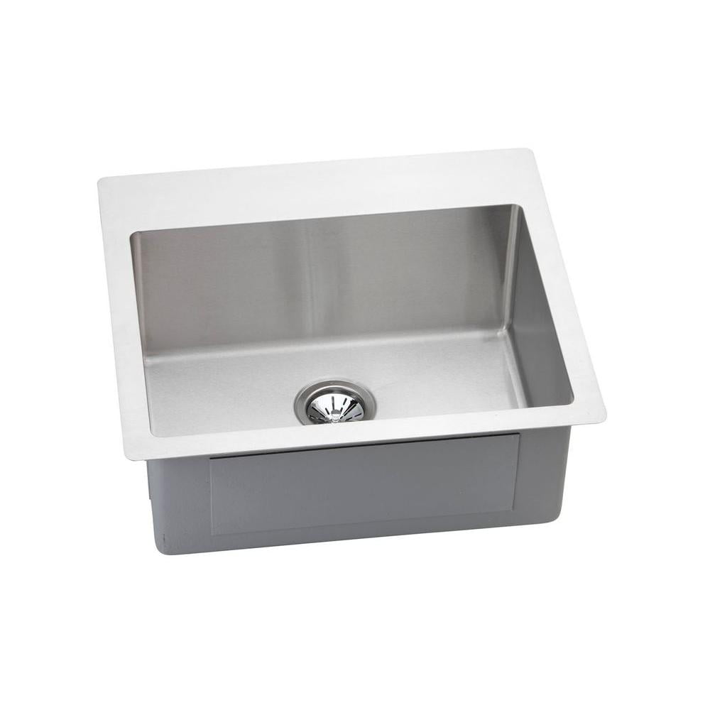 Elkay EFRTU2522104 Avado Slim Rim Universal Mount Stainless Steel