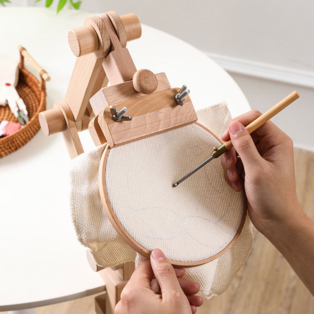 Adjustable Rotated Embroidery Hoop Stand 360 Degree Rotating Embroidery Frame Stand Stitching Hoop Stand